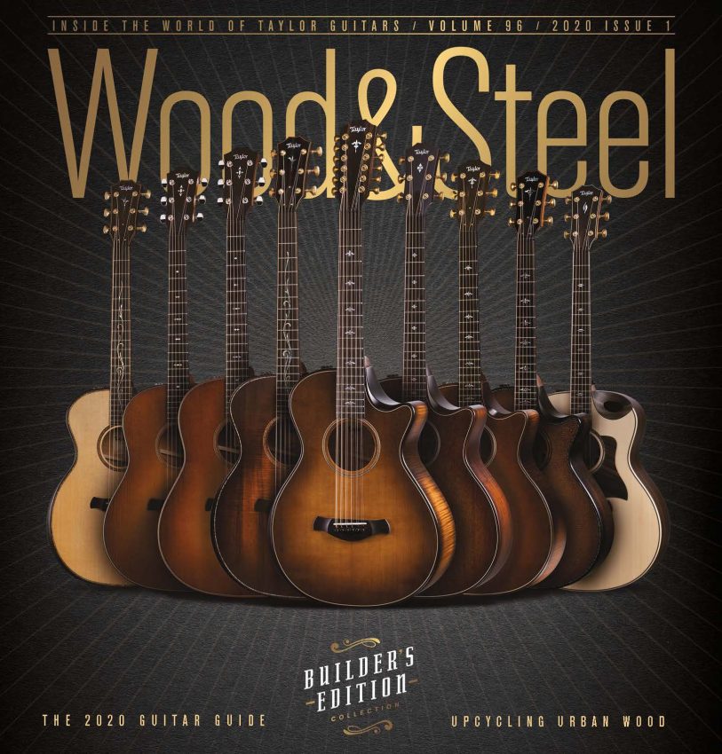 Andy Powers on the “quintessential Taylor guitar” and scarce tonewoods