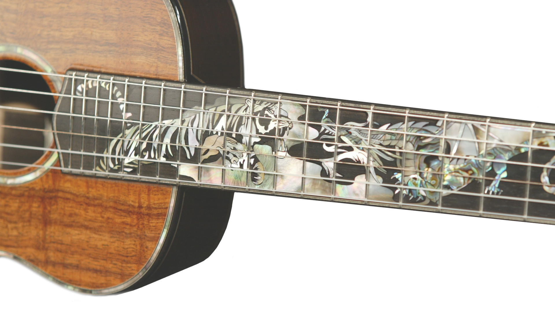 Custom Acoustic Guitars Inlay